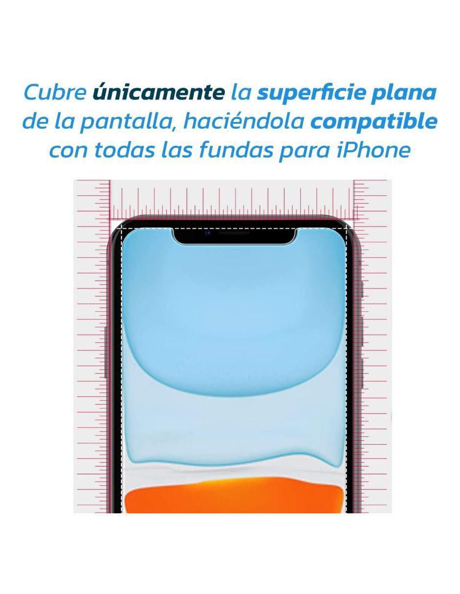Set mica celular iPhone 12 y 12 Pro de cristal templado 3