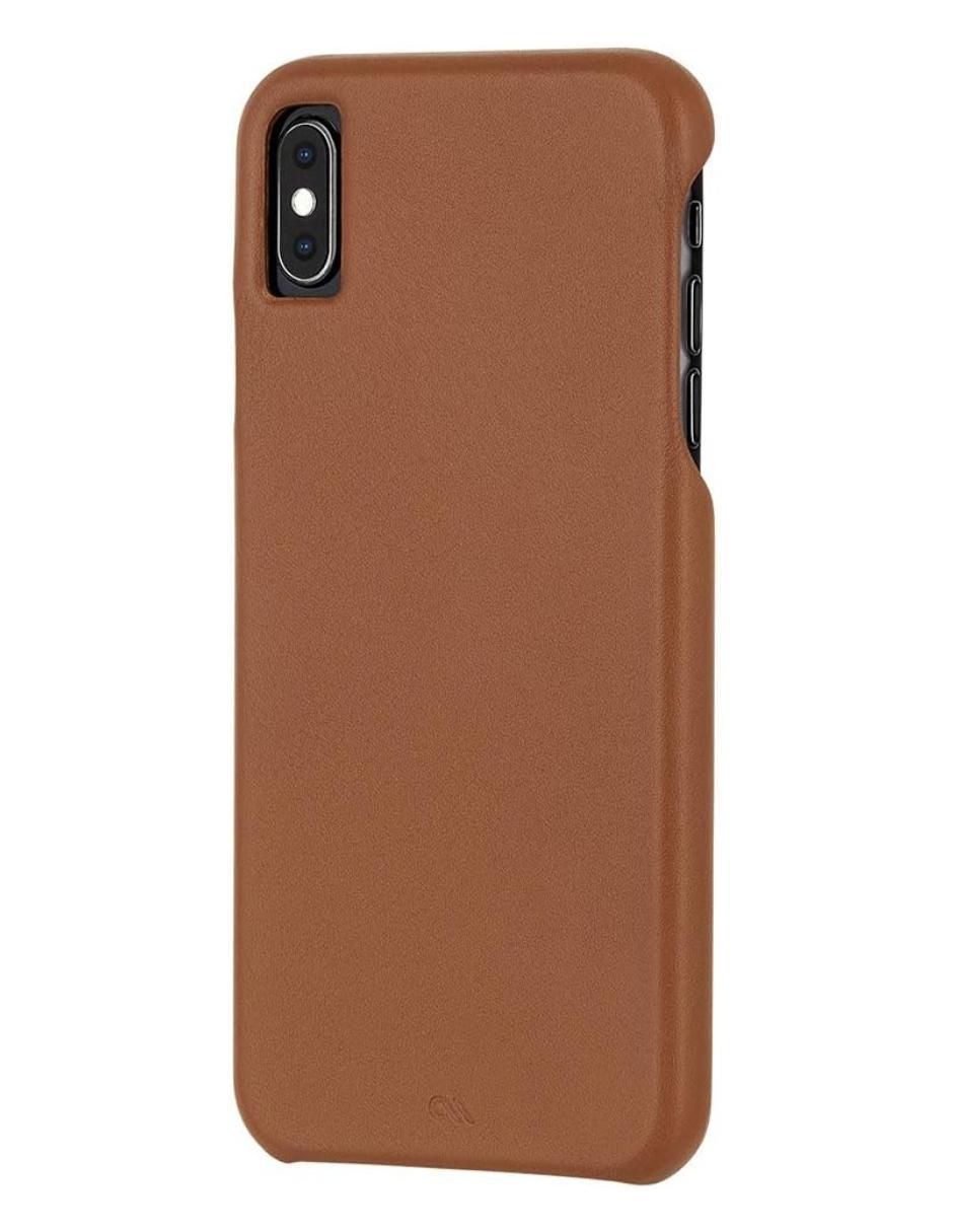 Funda para iPhone XS Max de piel
