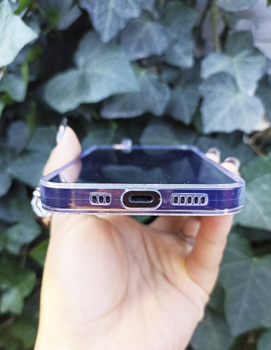 Funda para iPhone 14 Glitter de plástico 8