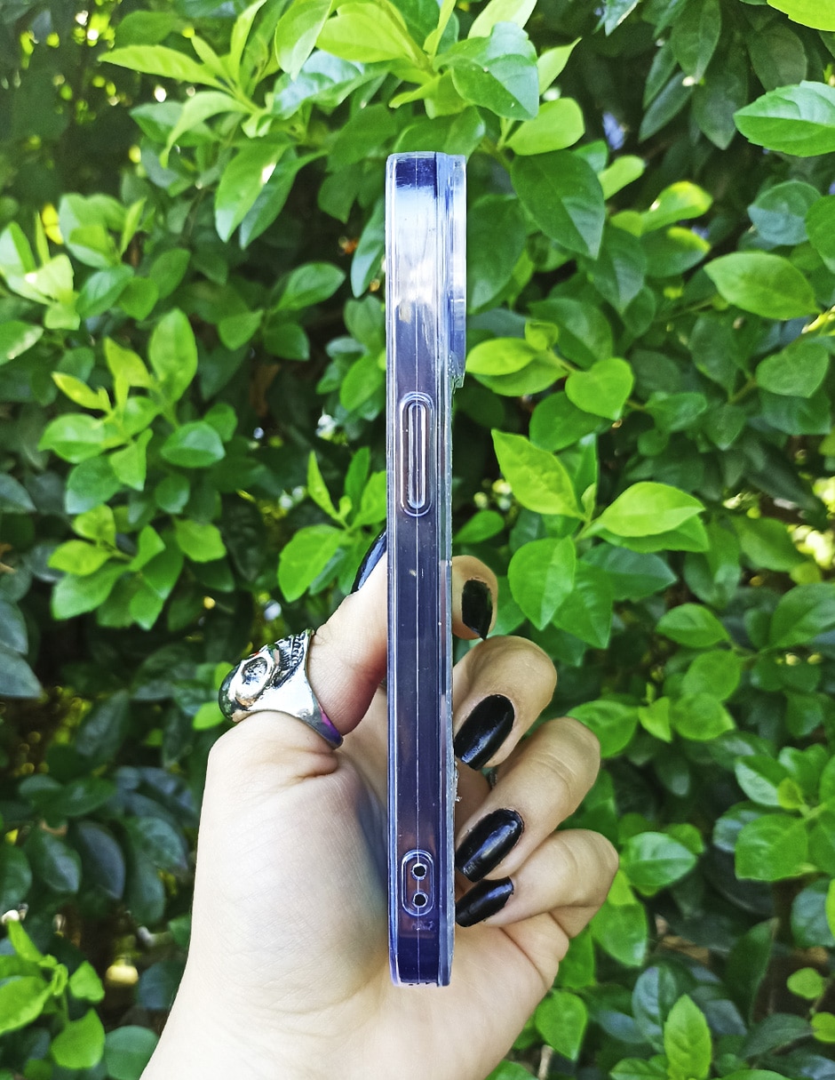 Funda para iPhone 14 Plus Glitter de plástico