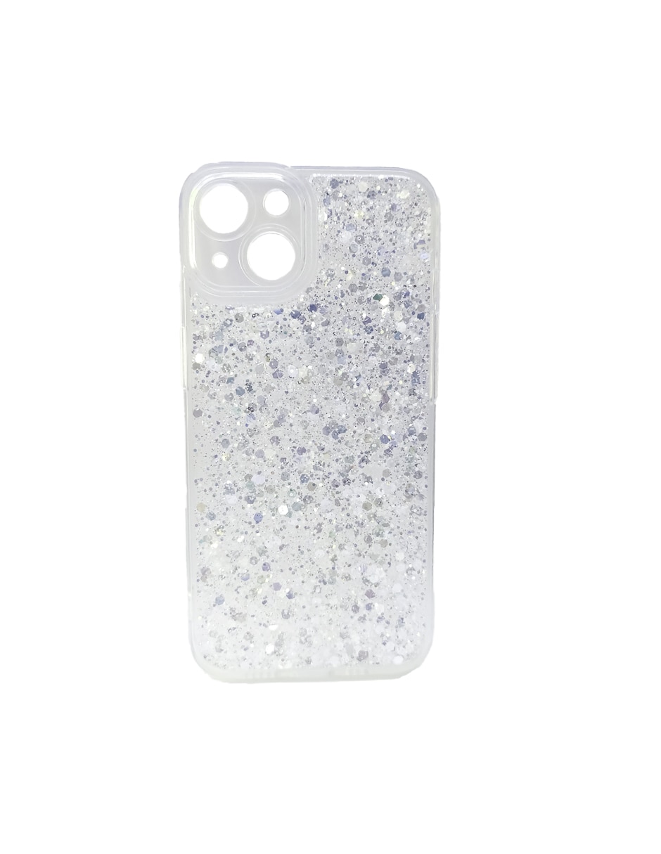 Funda para iPhone 15 Glitter de plástico 2