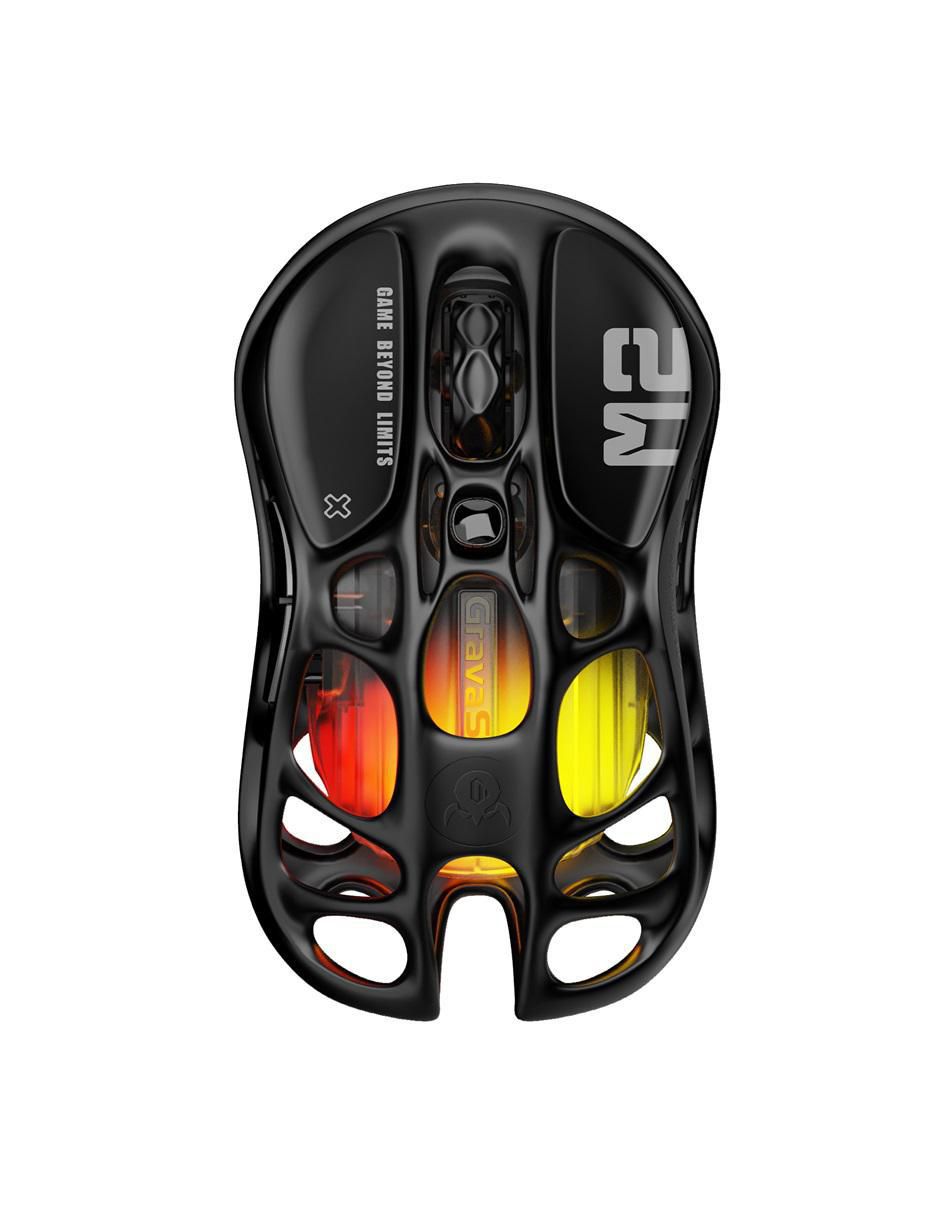 Mouse gamer inalámbrico Mercury M2 Musgvsmcrm2-bk Mouse gamer inalámbrico Mercury M2 Musgvsmcrm2-bk