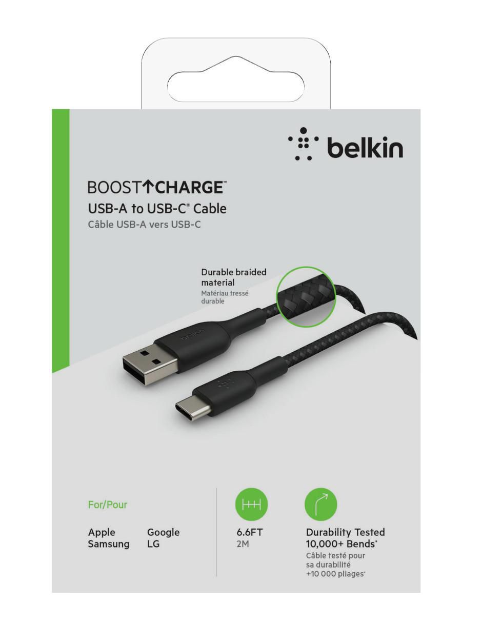 Cable USB C a tipo USB A de 2 m Cable USB C a tipo USB A de 2 m