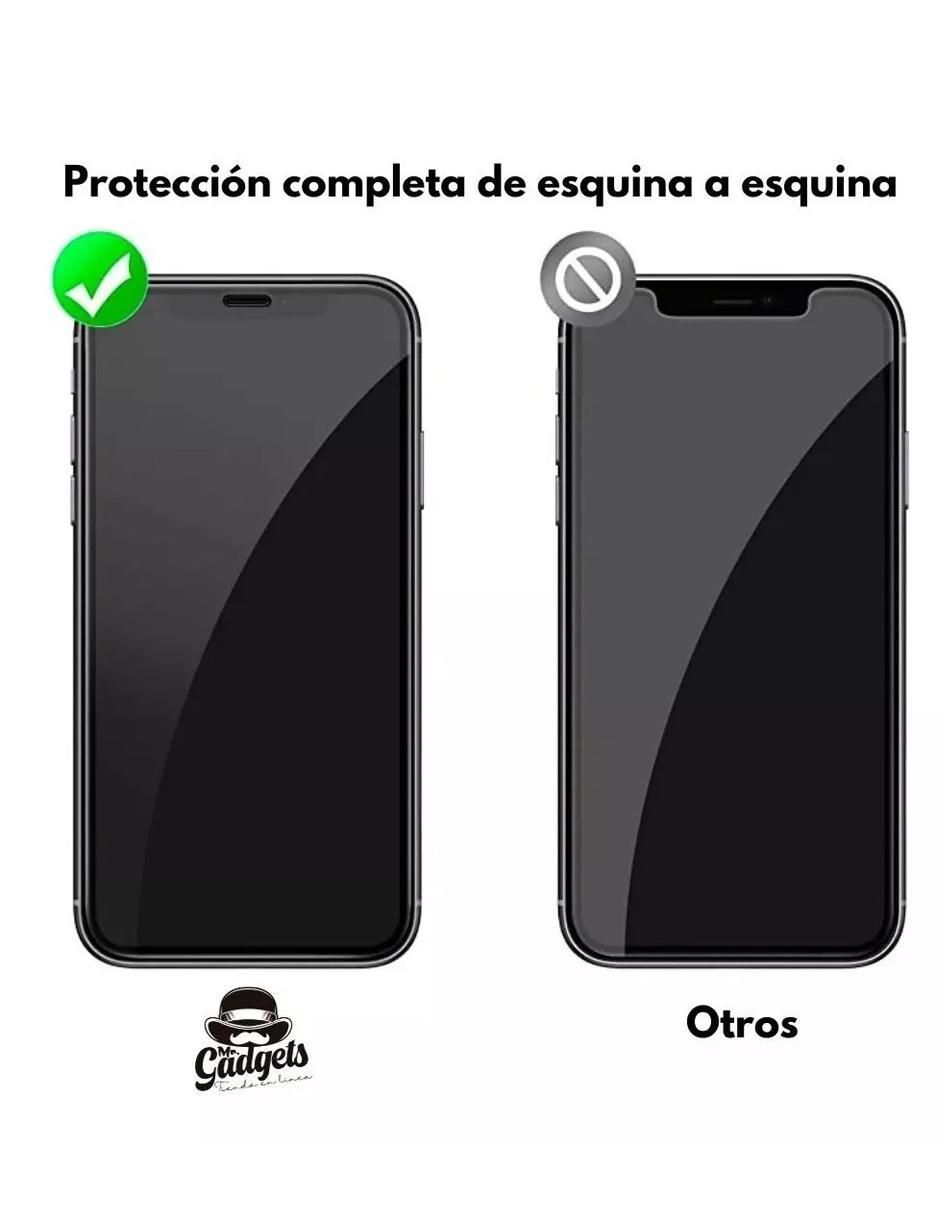 Set mica celular iPhone de cristal templado 3