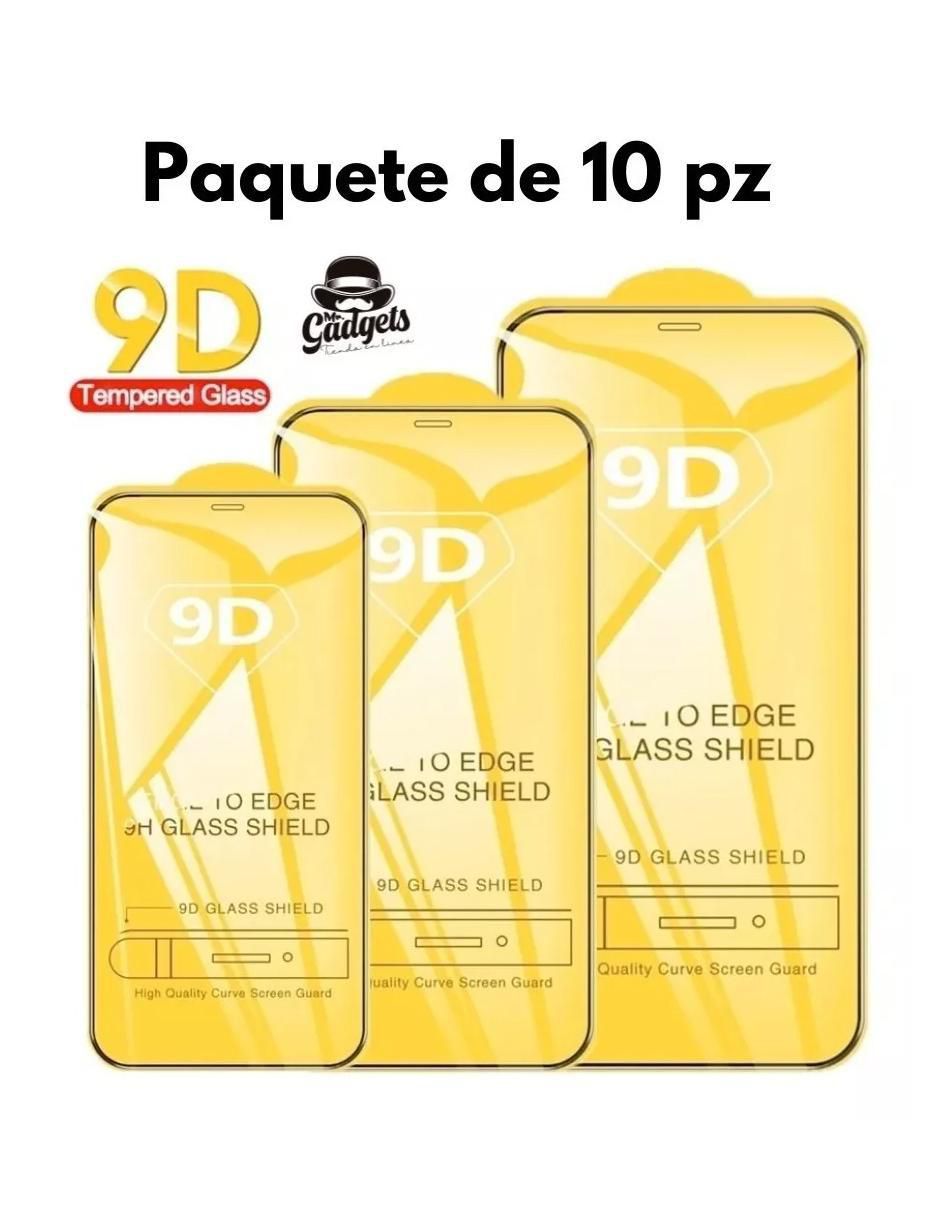Set mica celular iPhone de cristal templado 2