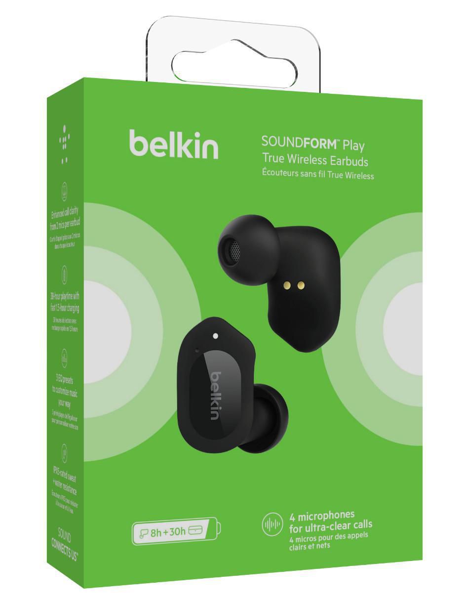 Audífonos True Wireless Soundform Play inalámbricos con cancelación de ruido
