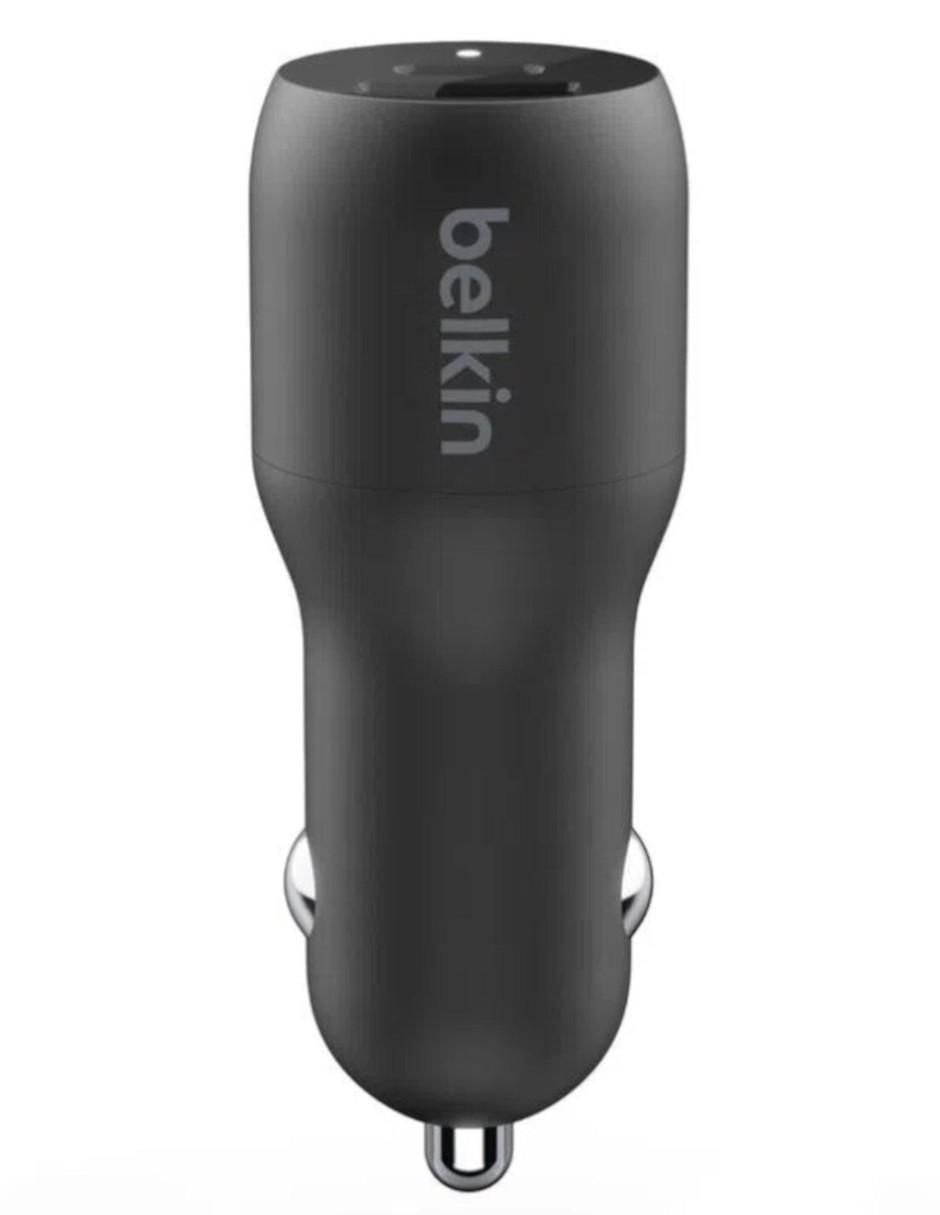 Cargador auto USB + USB tipo C 1