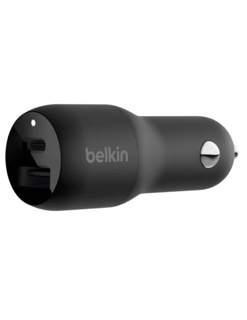 Cargador auto USB + USB tipo C 2