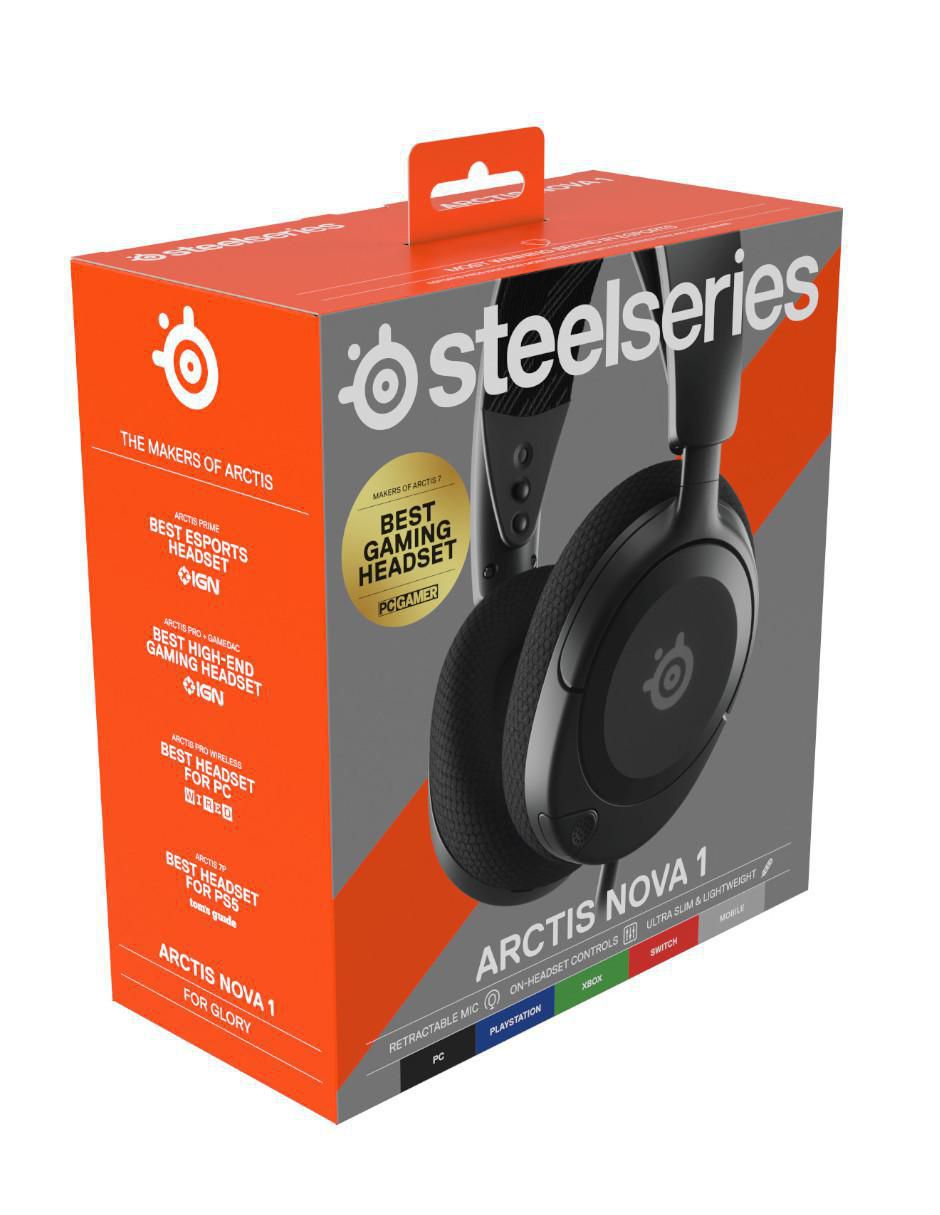 Audífonos gamer Arctis Nova 1 6