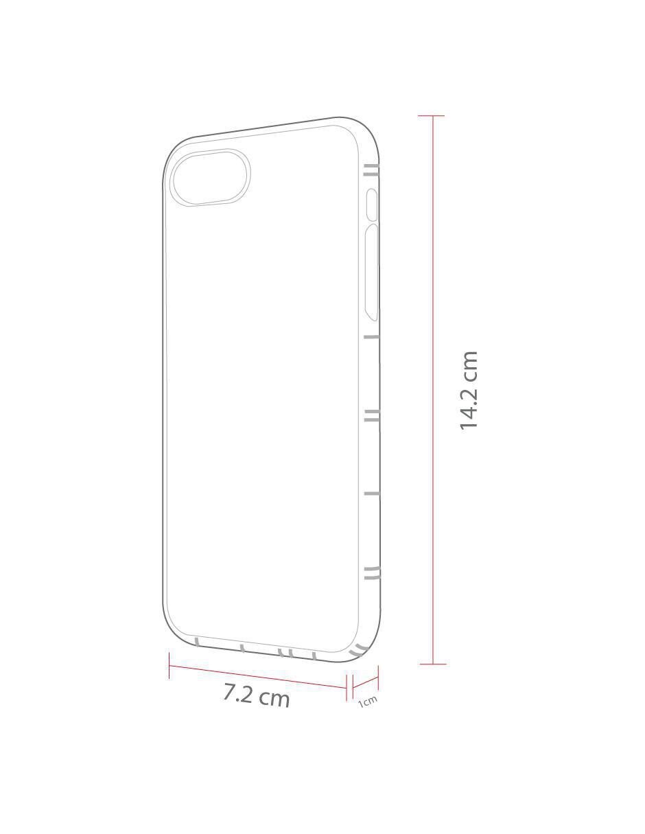 Funda para iPhone SE 2022 UNIQ Air Fender de TPU