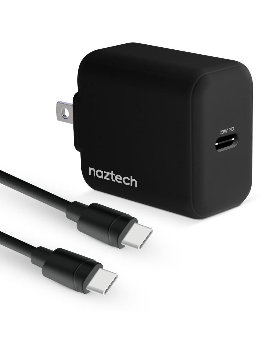 Cargador pared Naztech USB tipo C