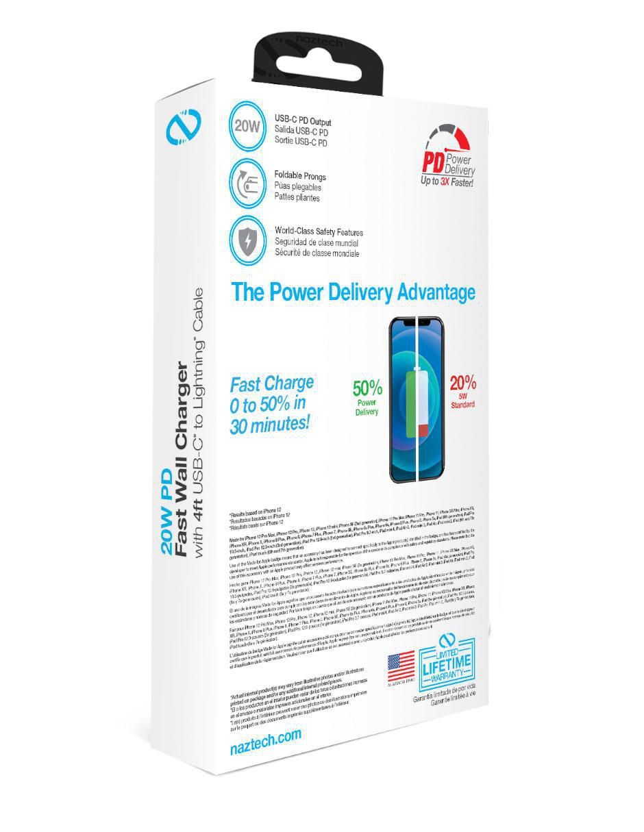 Cargador pared USB tipo C