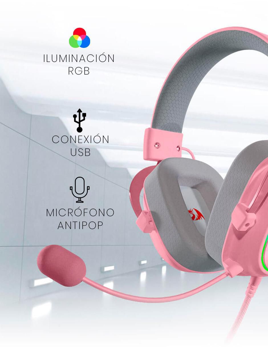 Audífonos gamer H510P-Rgb 4