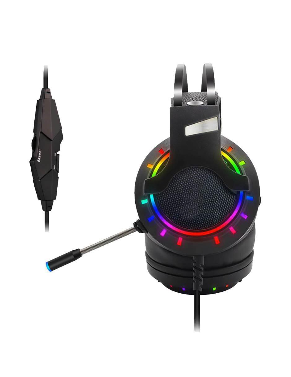 Audífonos gamer Over-Ear Sc-Dmx-43Rgb alámbricos con cancelacion de ruido 2