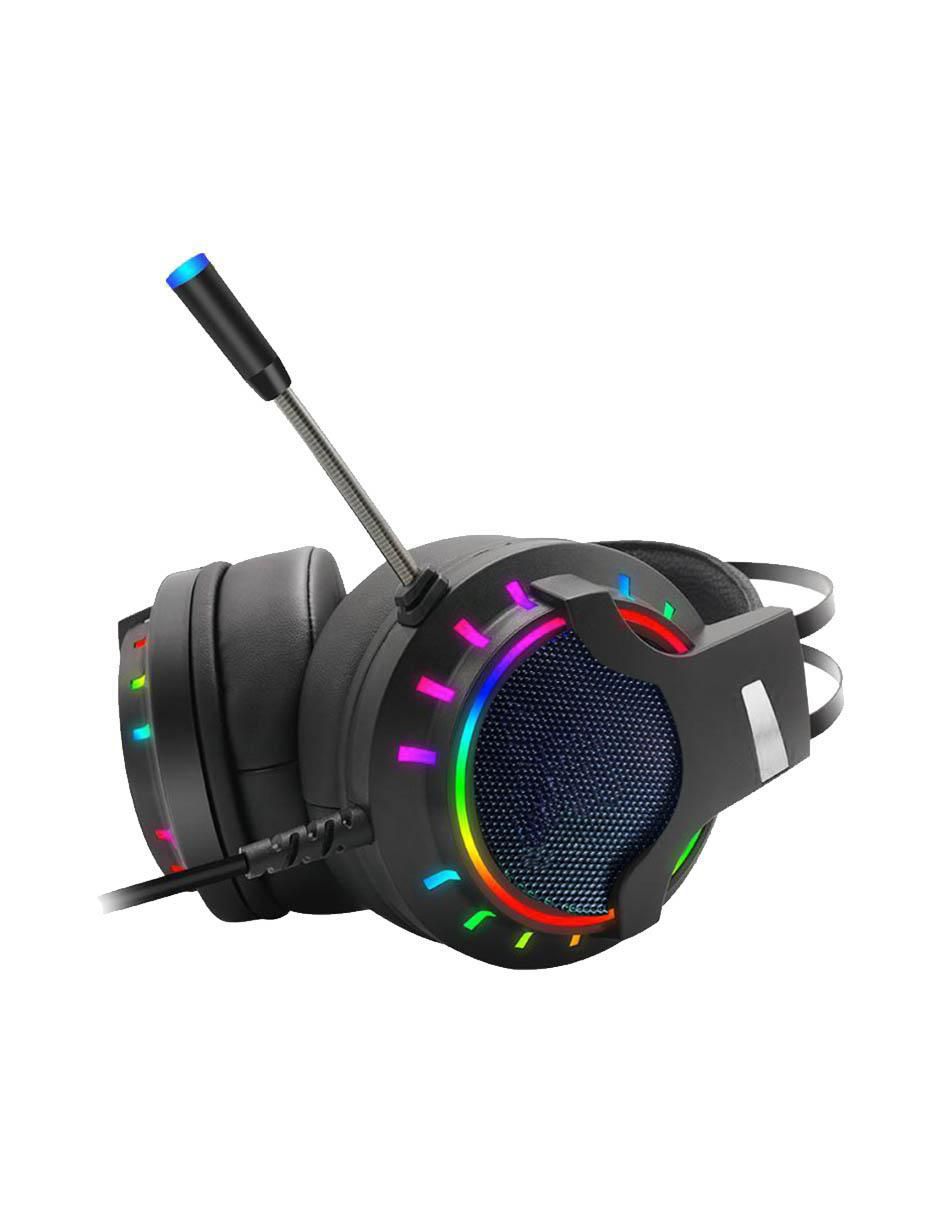 Audífonos gamer Over-Ear Sc-Dmx-43Rgb alámbricos con cancelacion de ruido 5