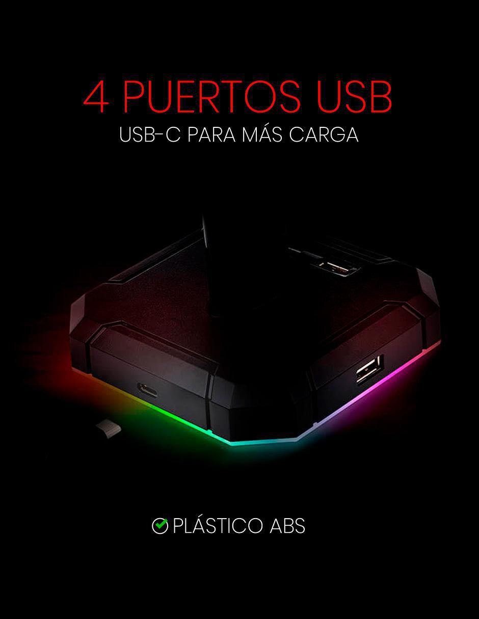 Soporte para audífonos gamer Redragon