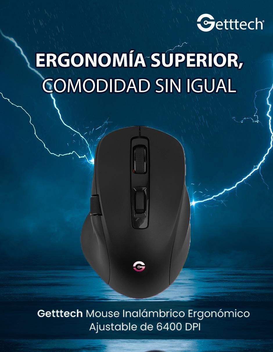 Mouse Gamer Inalámbrico ggm-rgbtr-01 2
