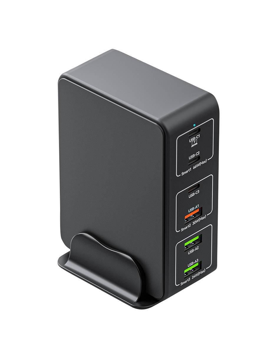 Estación de carga USB + USB tipo C