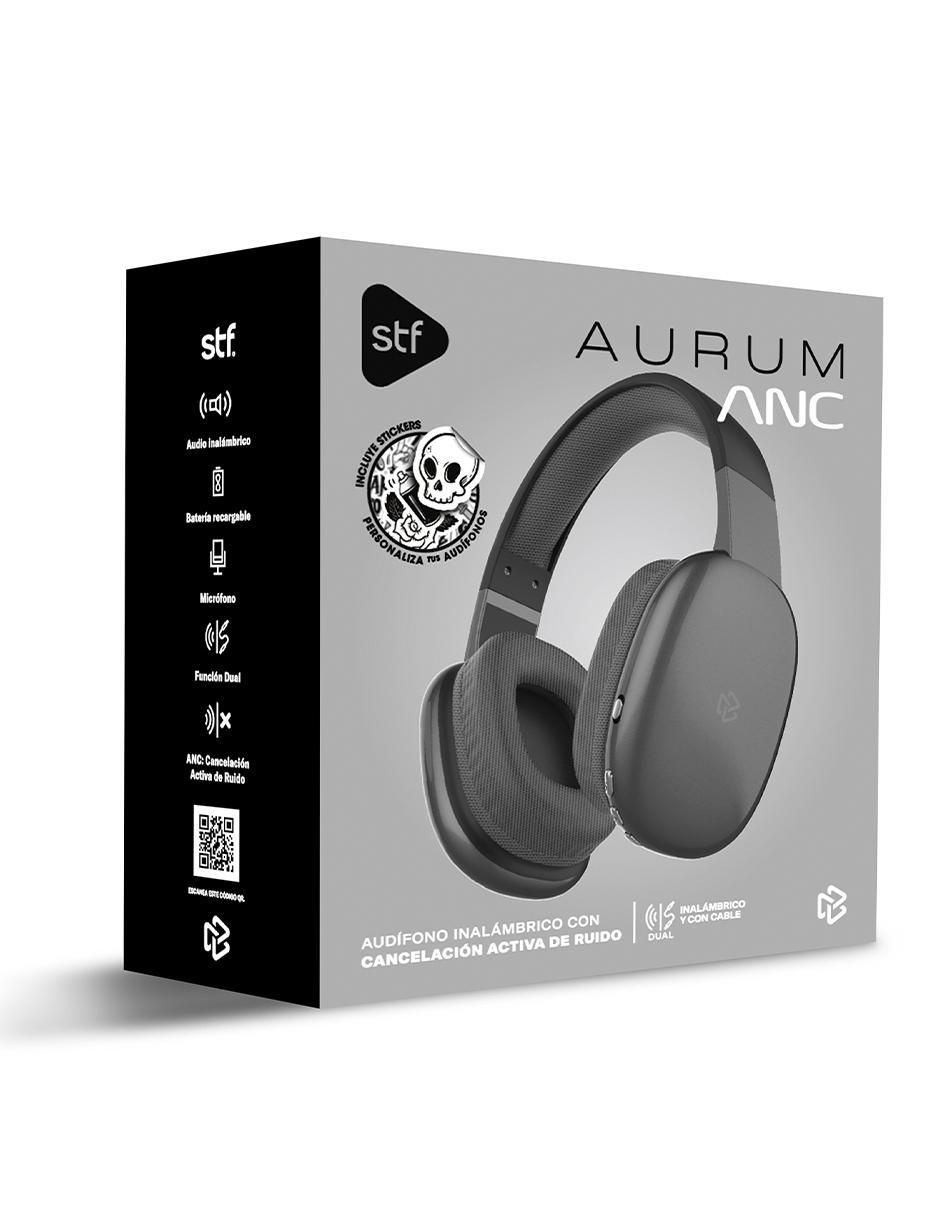 Audífonos On-Ear Aurum alámbricos e inalámbricos con cancelacion de ruido 5