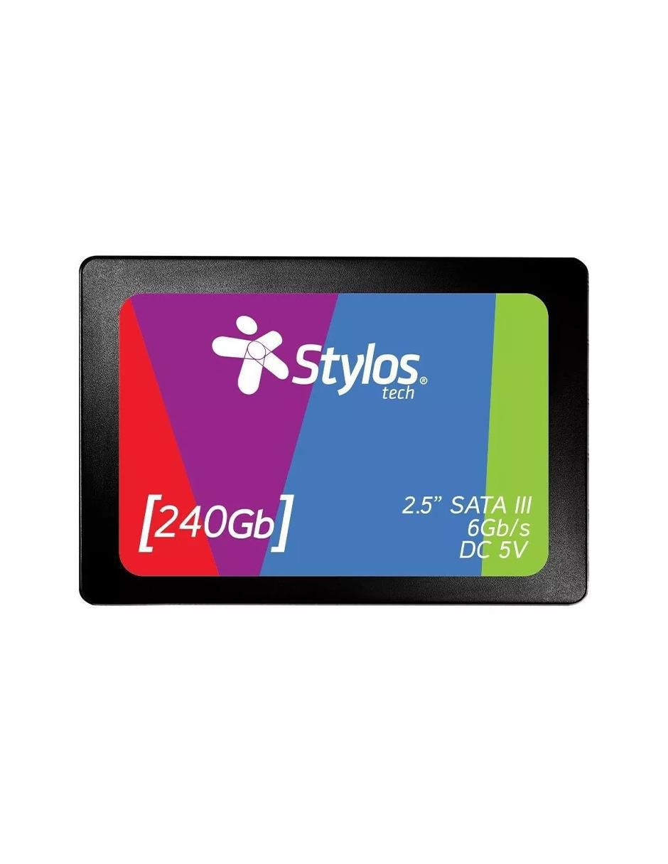 Unidad SSD Stylos Tech capacidad 240 GB