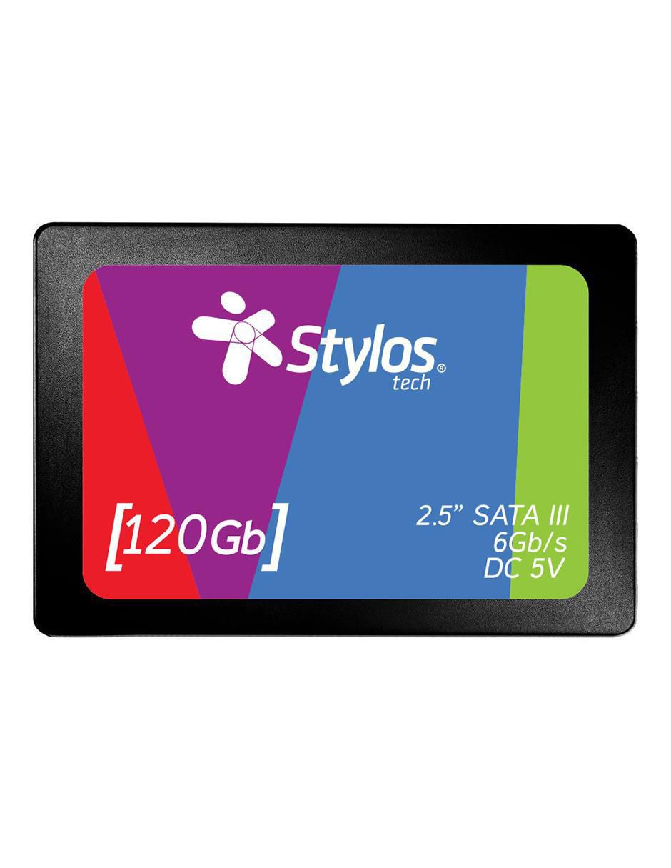 Unidad SSD Stylos Tech capacidad 120 GB