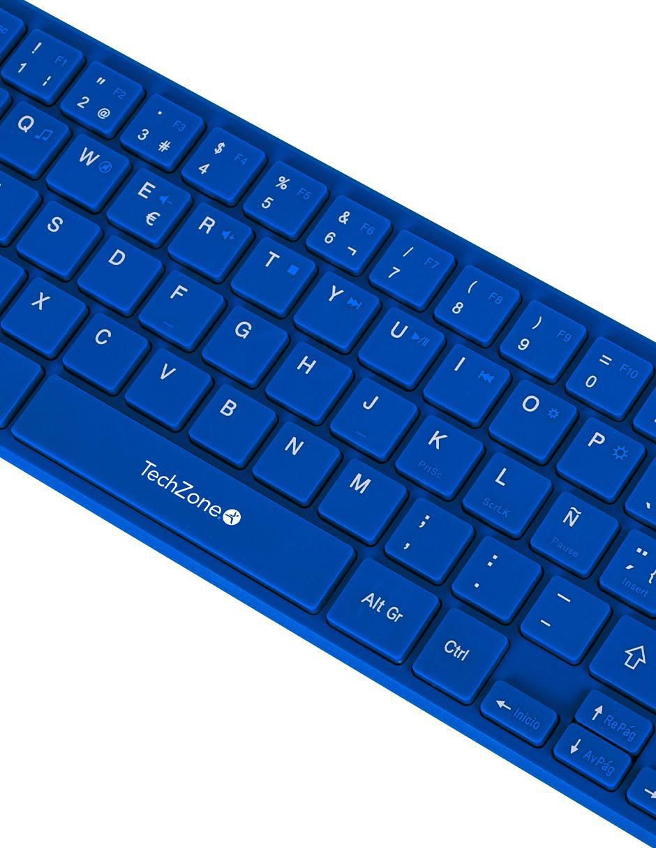 Mouse y teclado Techzone TZACCBI