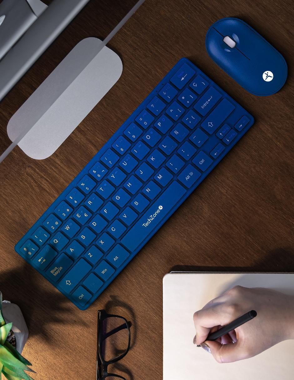 Mouse y teclado Techzone TZACCBI