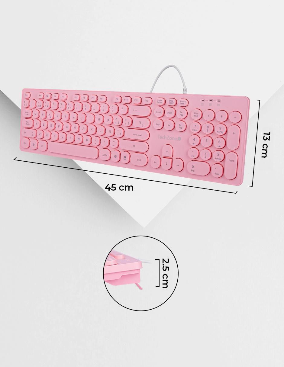 Mouse y teclado Tzactca 8