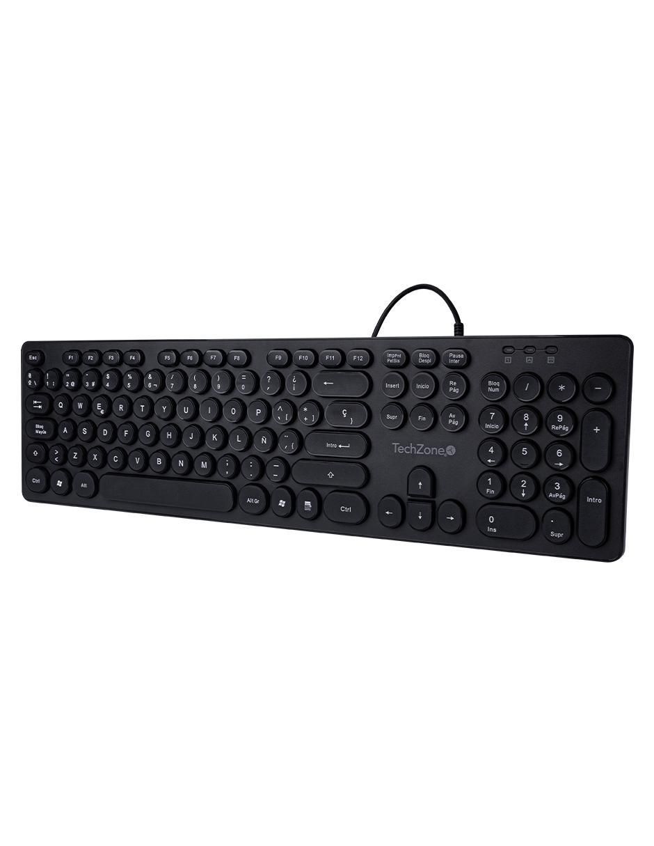 Mouse y teclado Techzone Tzactca