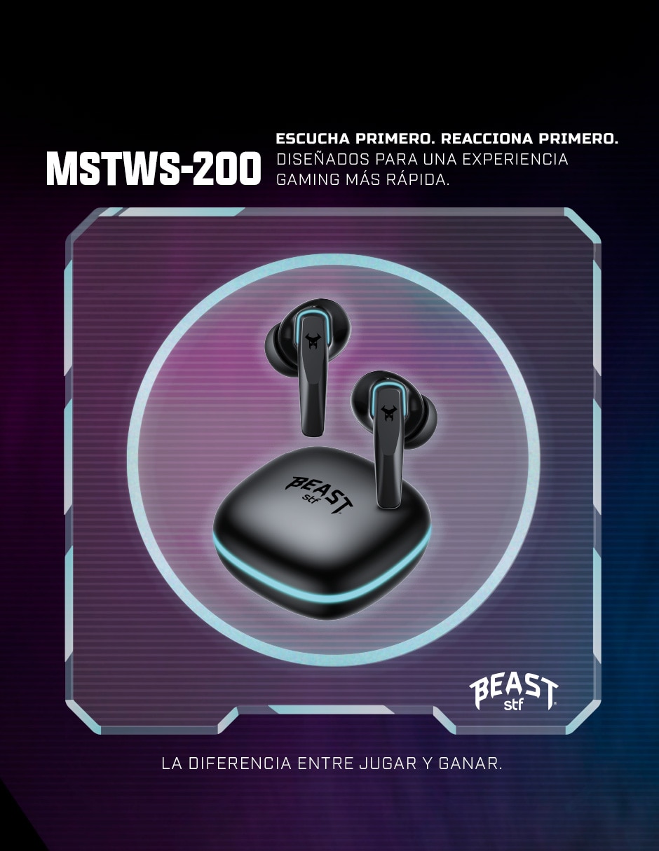 Audífonos True Wireless MSTWS-200 inalámbricos con cancelacion de ruido 7