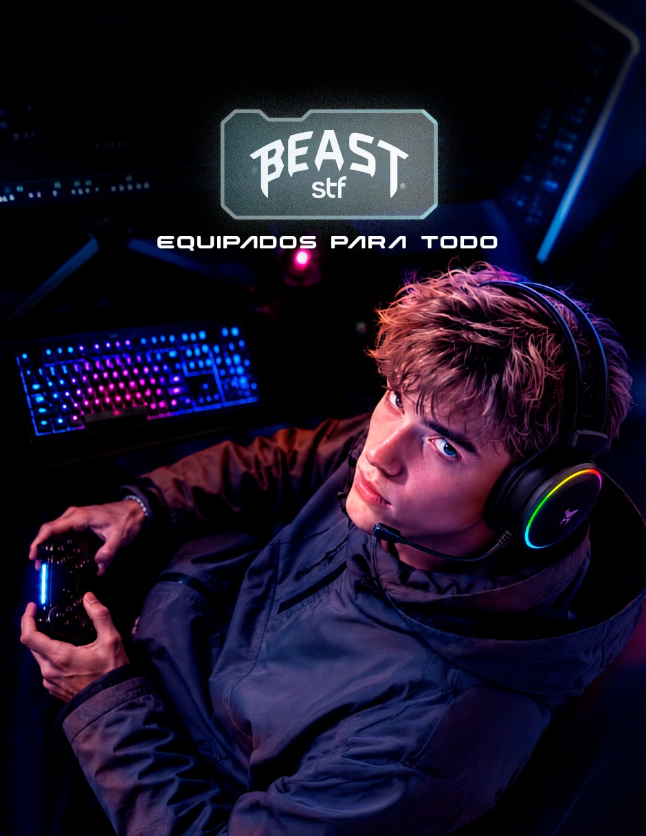 Audífonos gamer Over-Ear MSA-010 alámbricos con cancelacion de ruido 9