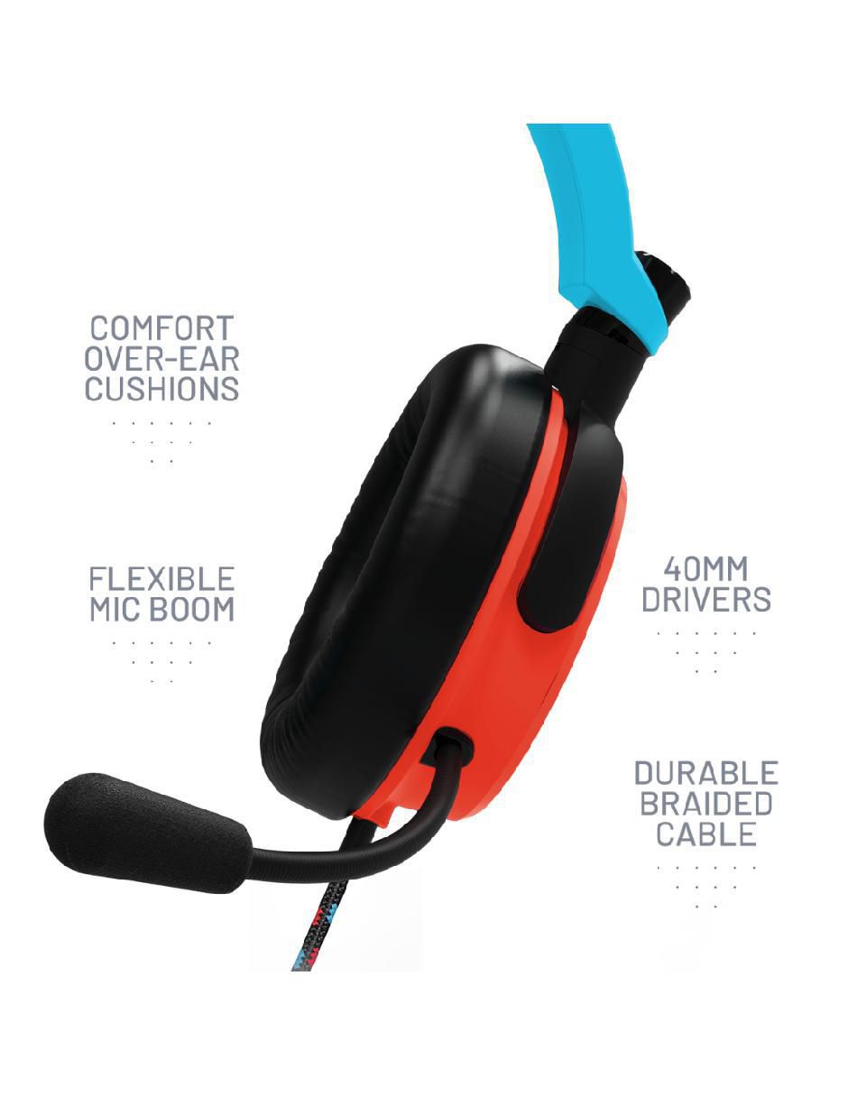 Audífonos gamer C6-100Blu-Red-4G 6