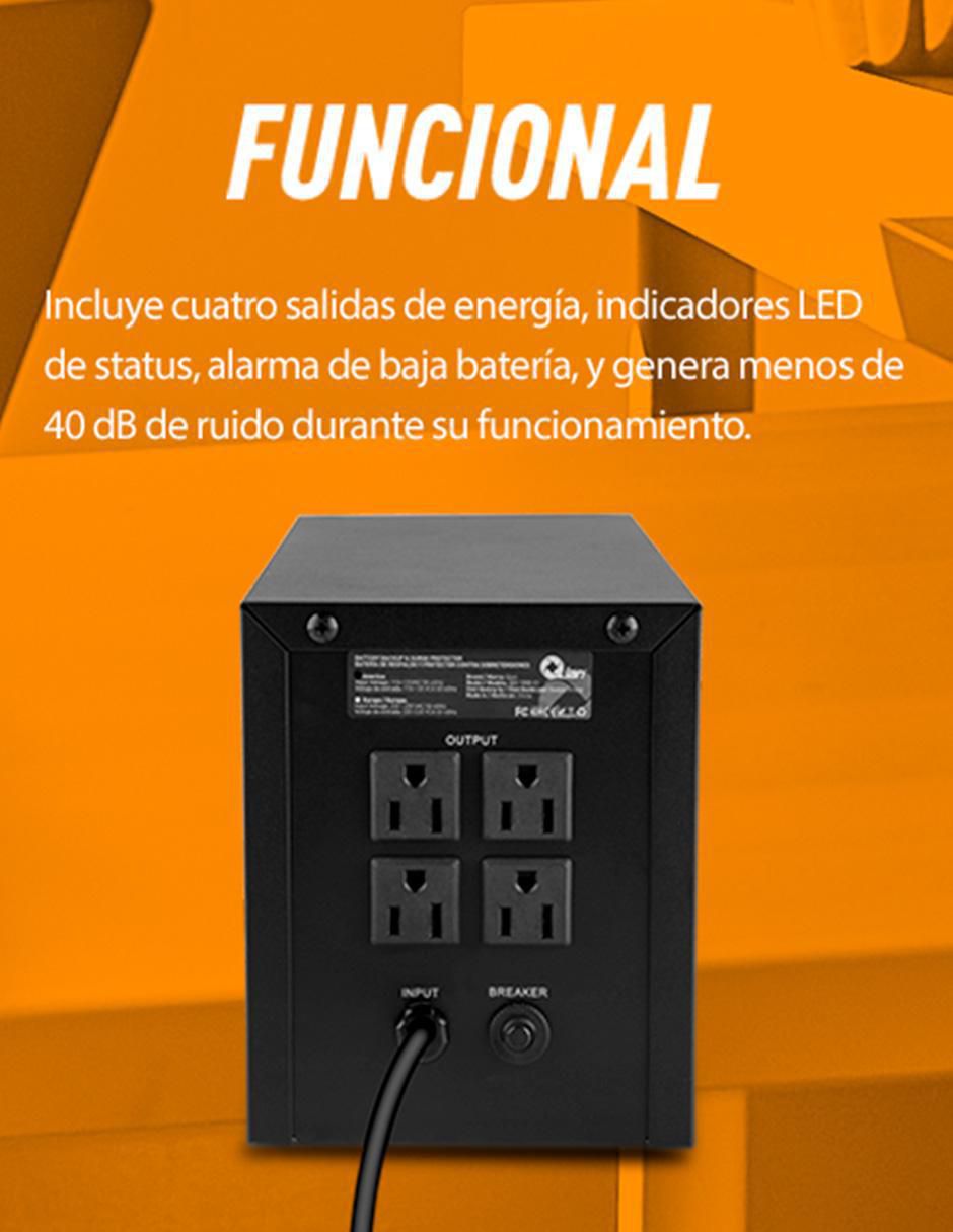 Regulador de voltaje NOBREAK_QEI-1000-01