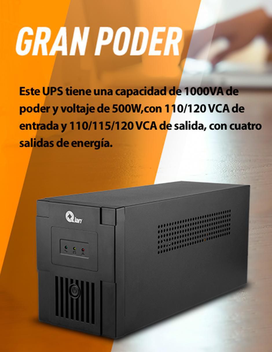 Regulador de voltaje NOBREAK_QEI-1000-01 6