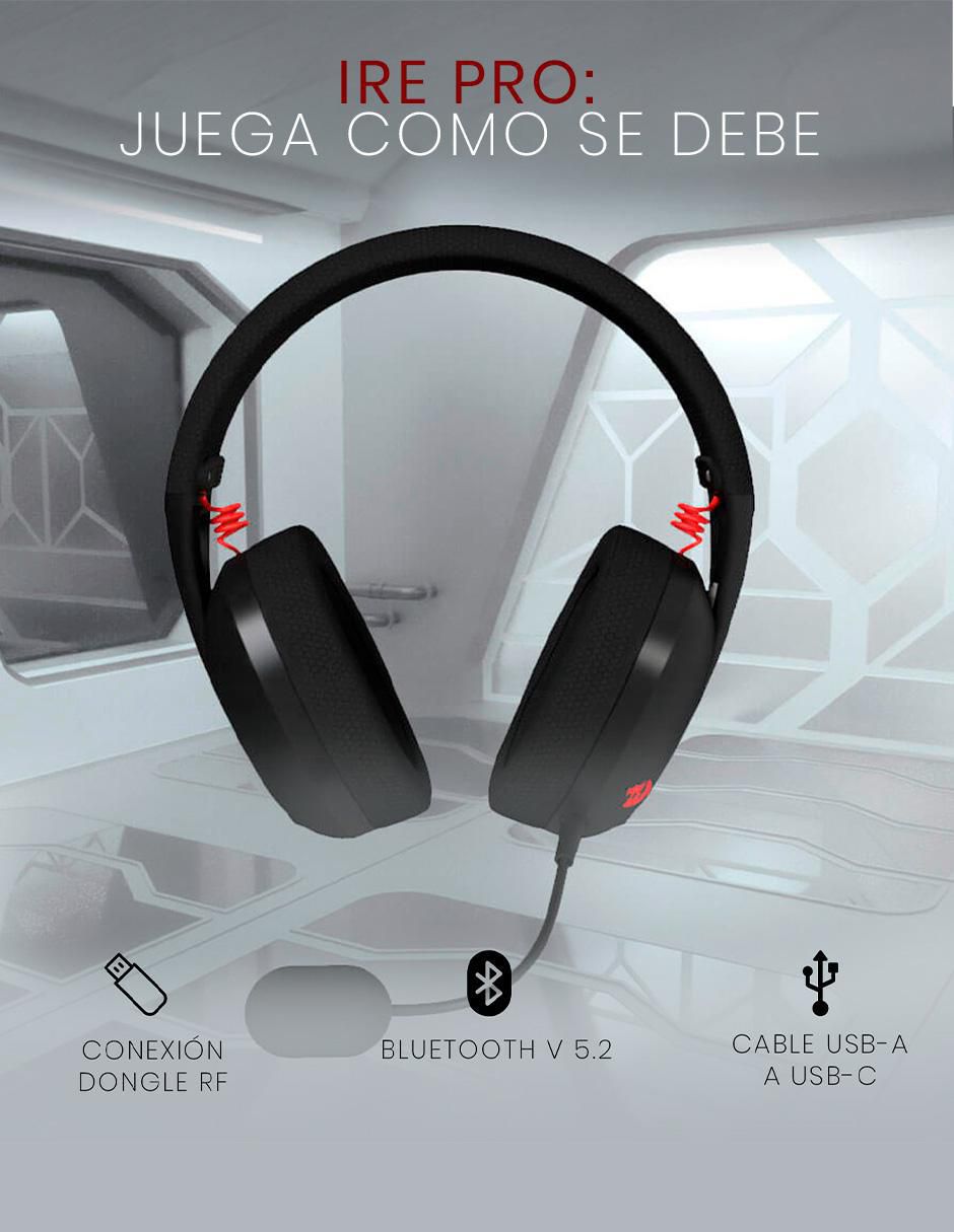 Audífonos gamer inalámbricos Ire Mlbb
