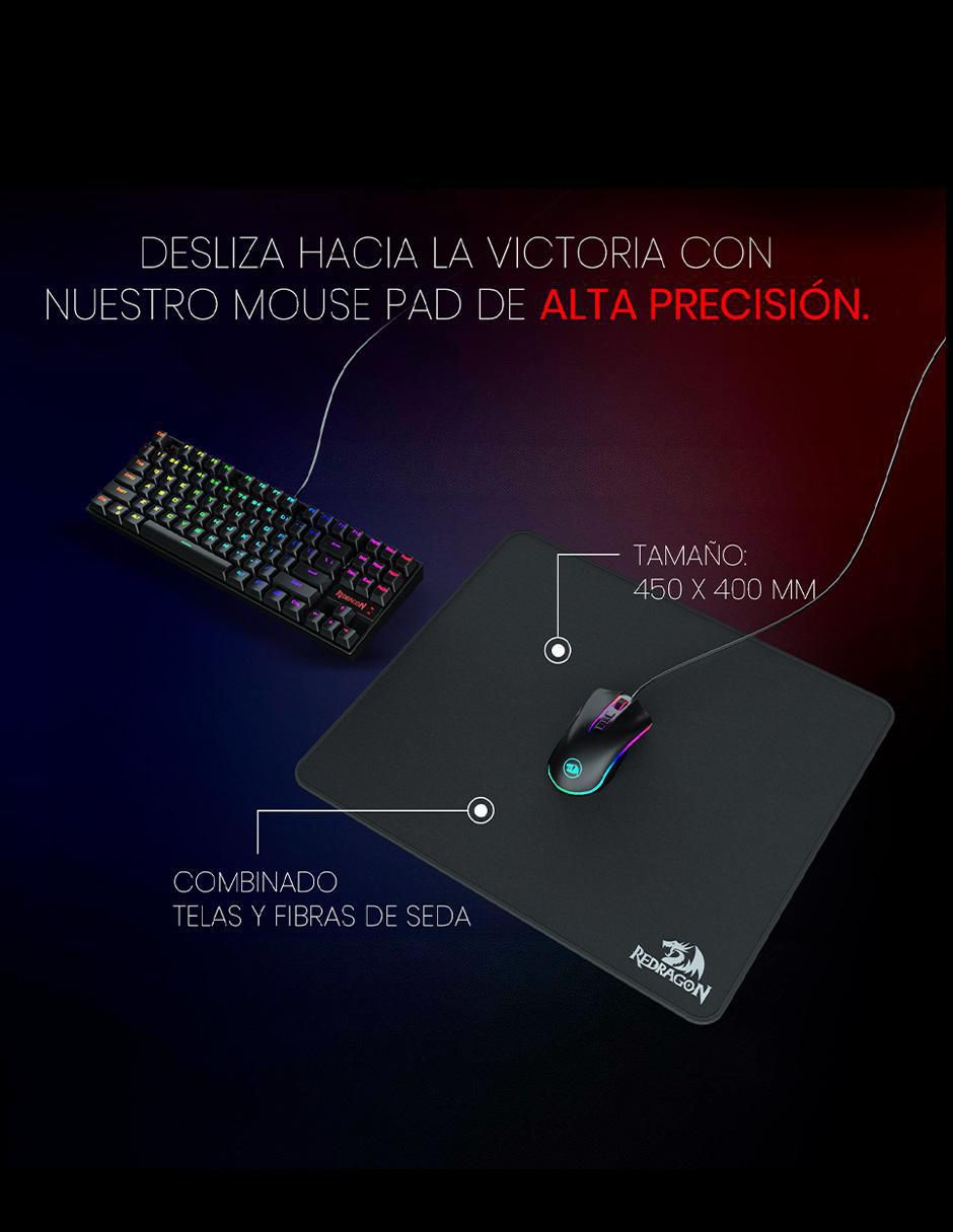 Mouse pad Redragon con antideslizante