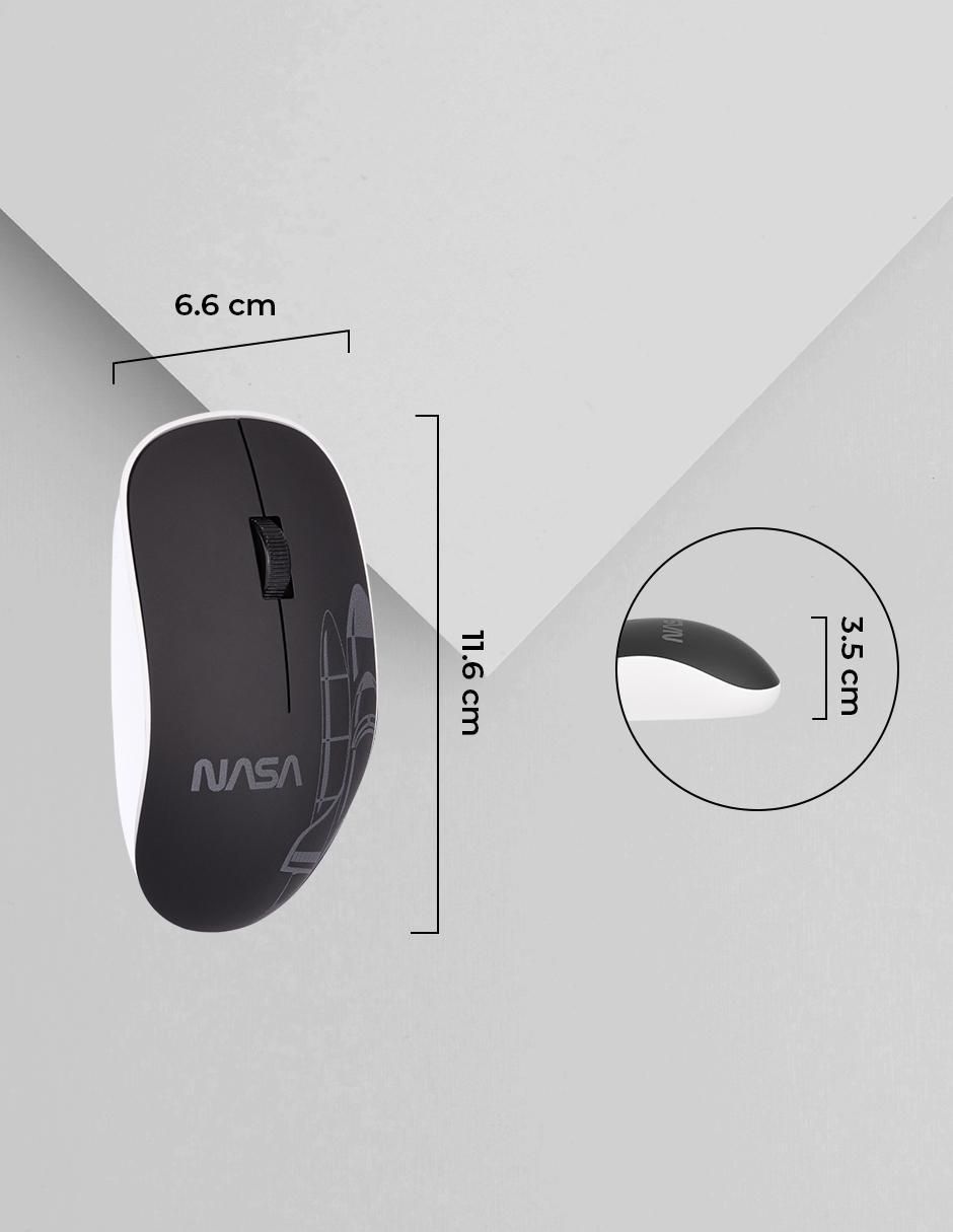 Mouse Gamer Inalámbrico nsacmoi01 8