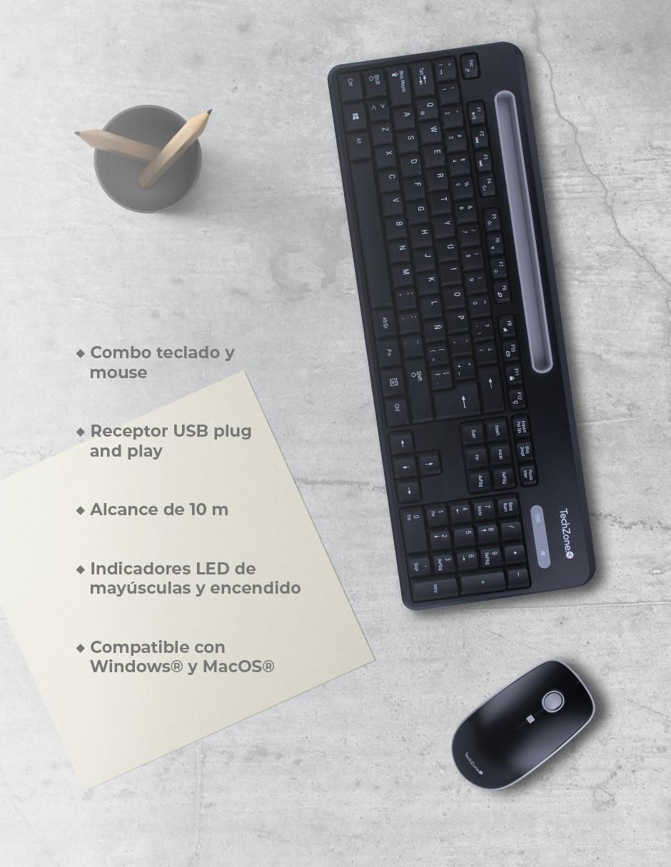 Mouse y teclado TZCOMBINA 6
