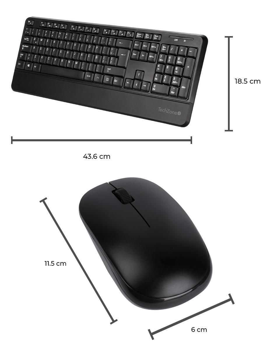 Mouse y teclado TZCOMBINA07 10