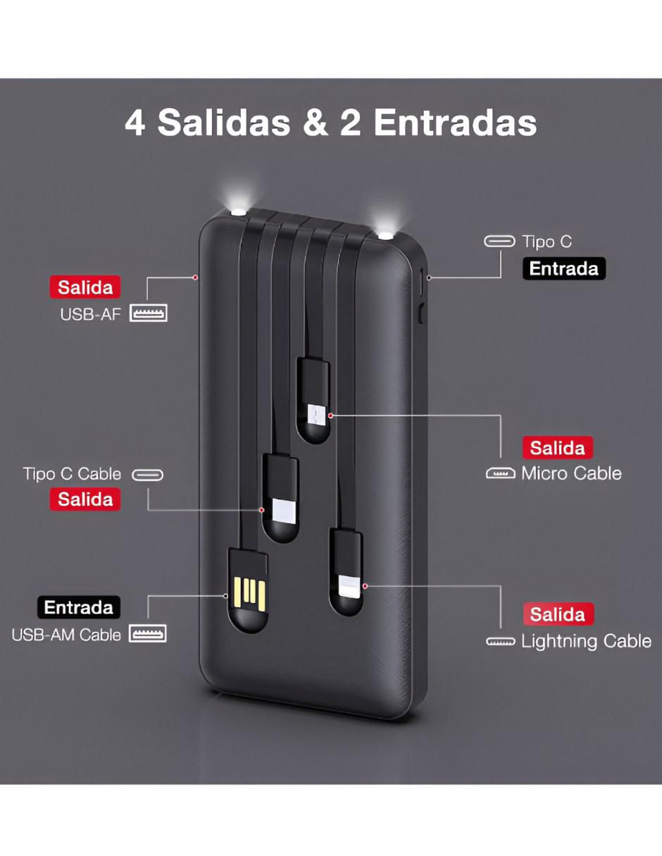 Batería portátil 10000 mAh ANR932 Batería portátil 10000 mAh ANR932