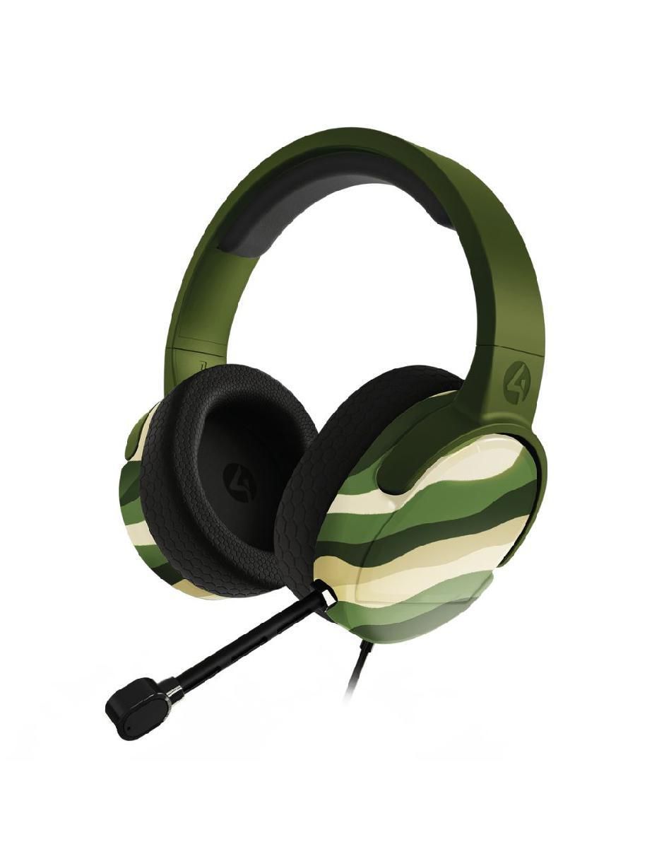 Audífonos gamer alámbricos Xp-Panther-Wf-B-4G