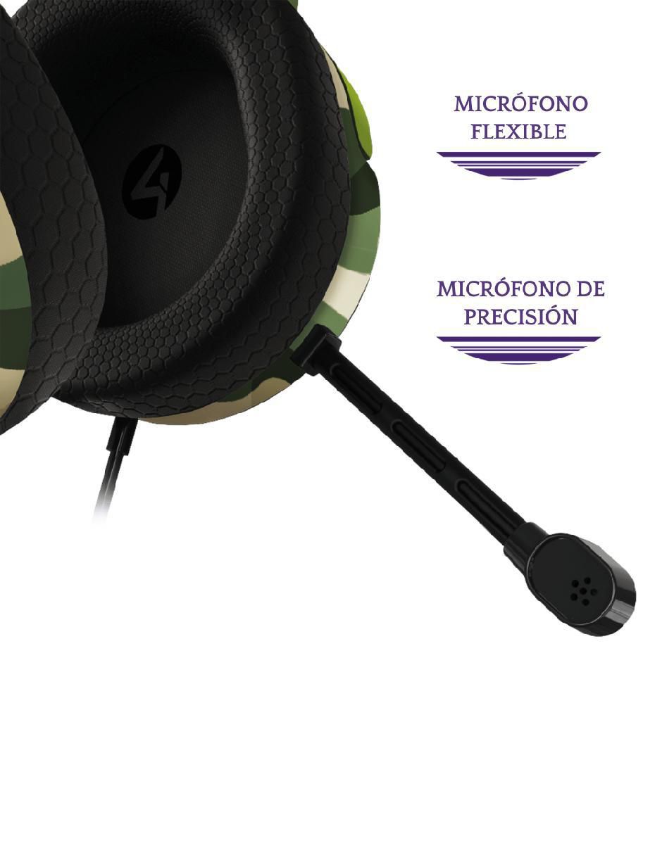 Audífonos gamer alámbricos Xp-Panther-Wf-B-4G 3