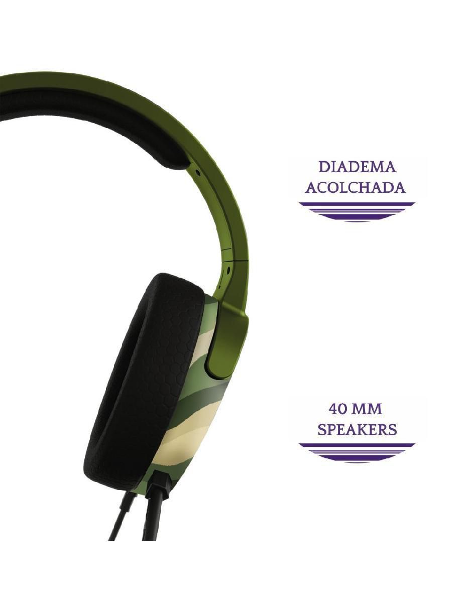 Audífonos gamer alámbricos Xp-Panther-Wf-B-4G 5