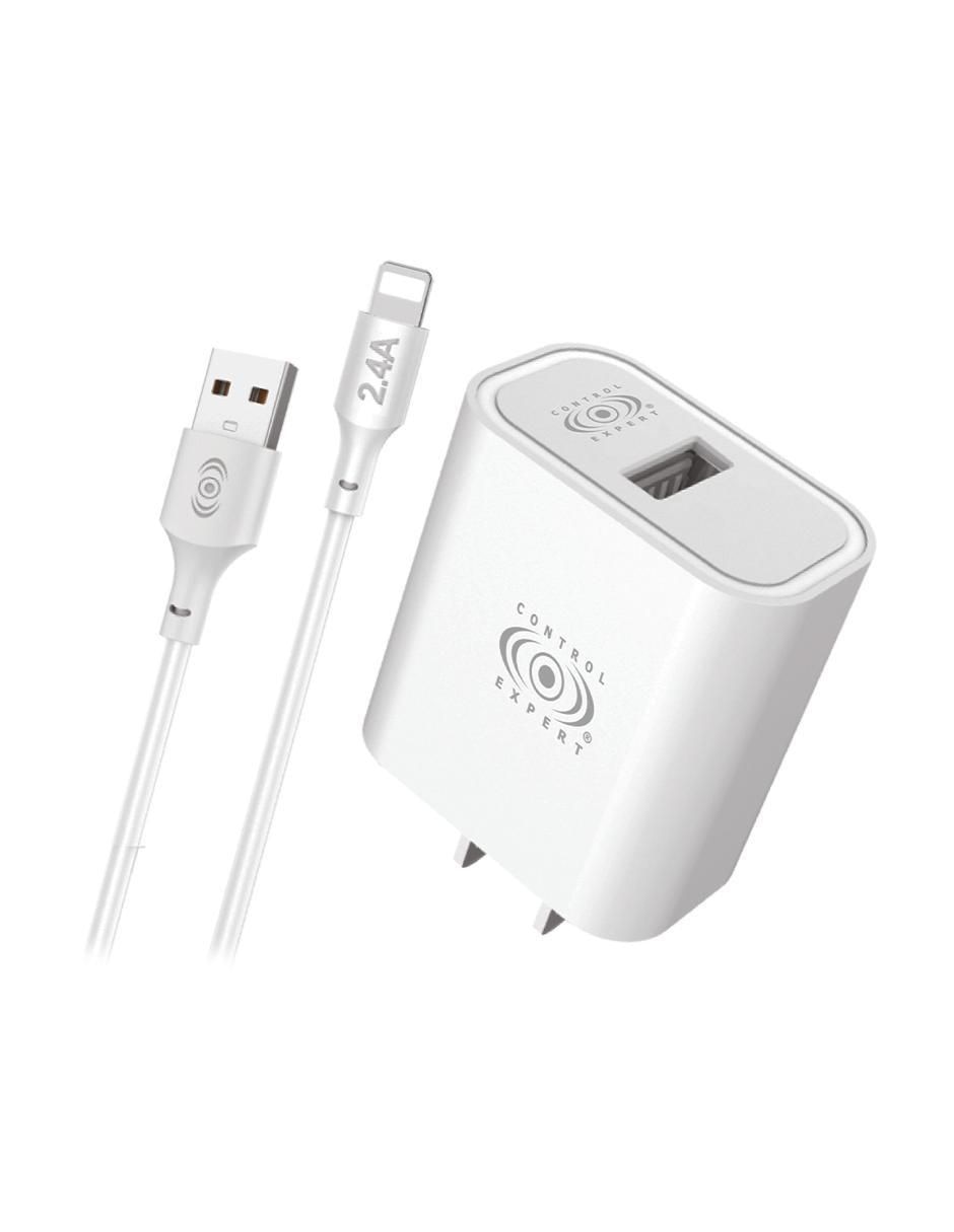 Cargador pared Lightning + USB