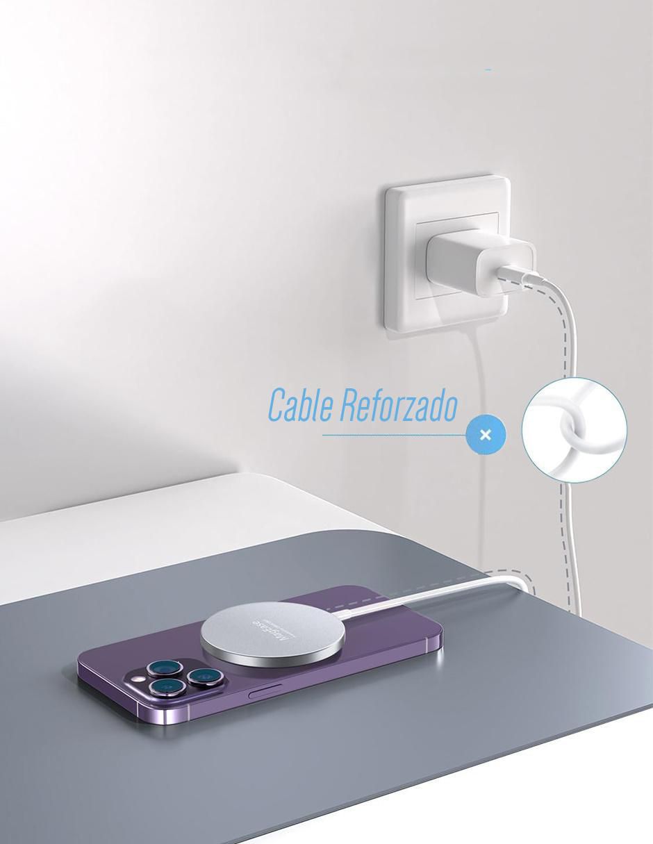 Cargador inalámbrico Kiosla USB tipo C