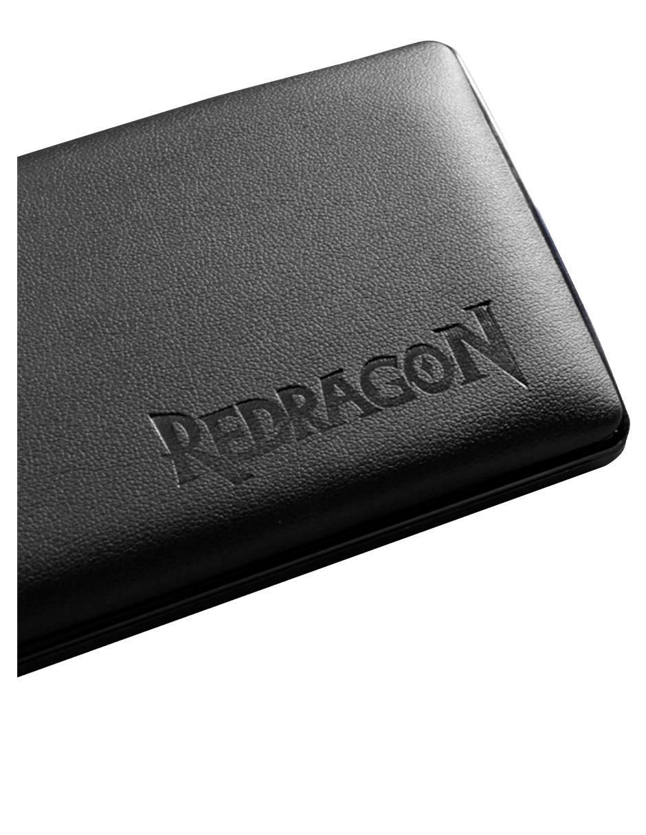 Mouse pad Redragon antideslizante con apoyo para muñeca