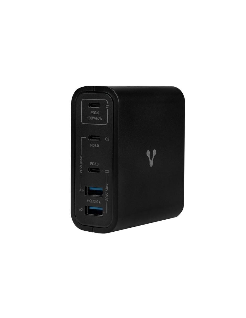 Cargador pared Vorago USB tipo A + USB tipo C