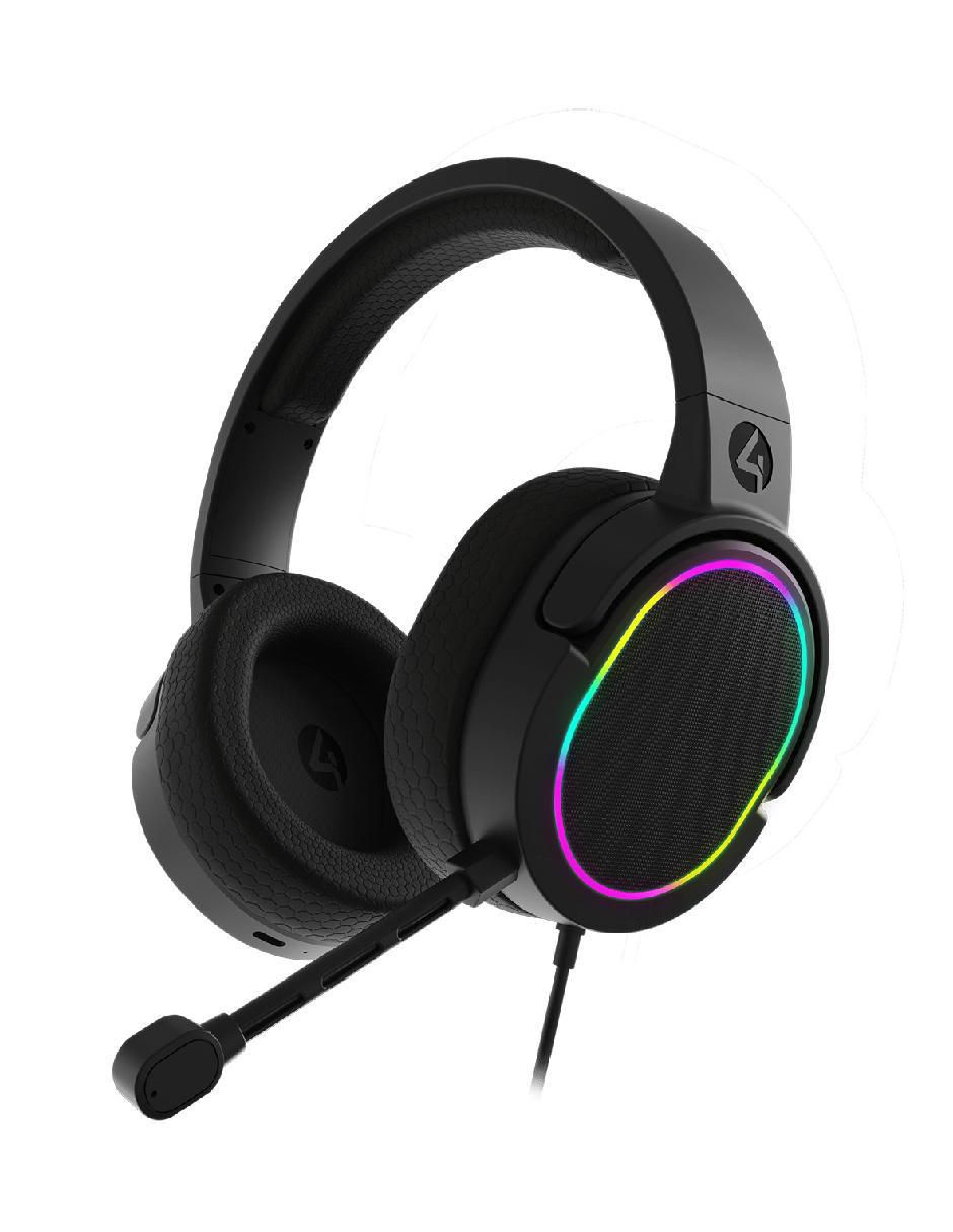 Audífonos gamer alámbricos Xp-Panther-Led-4G
