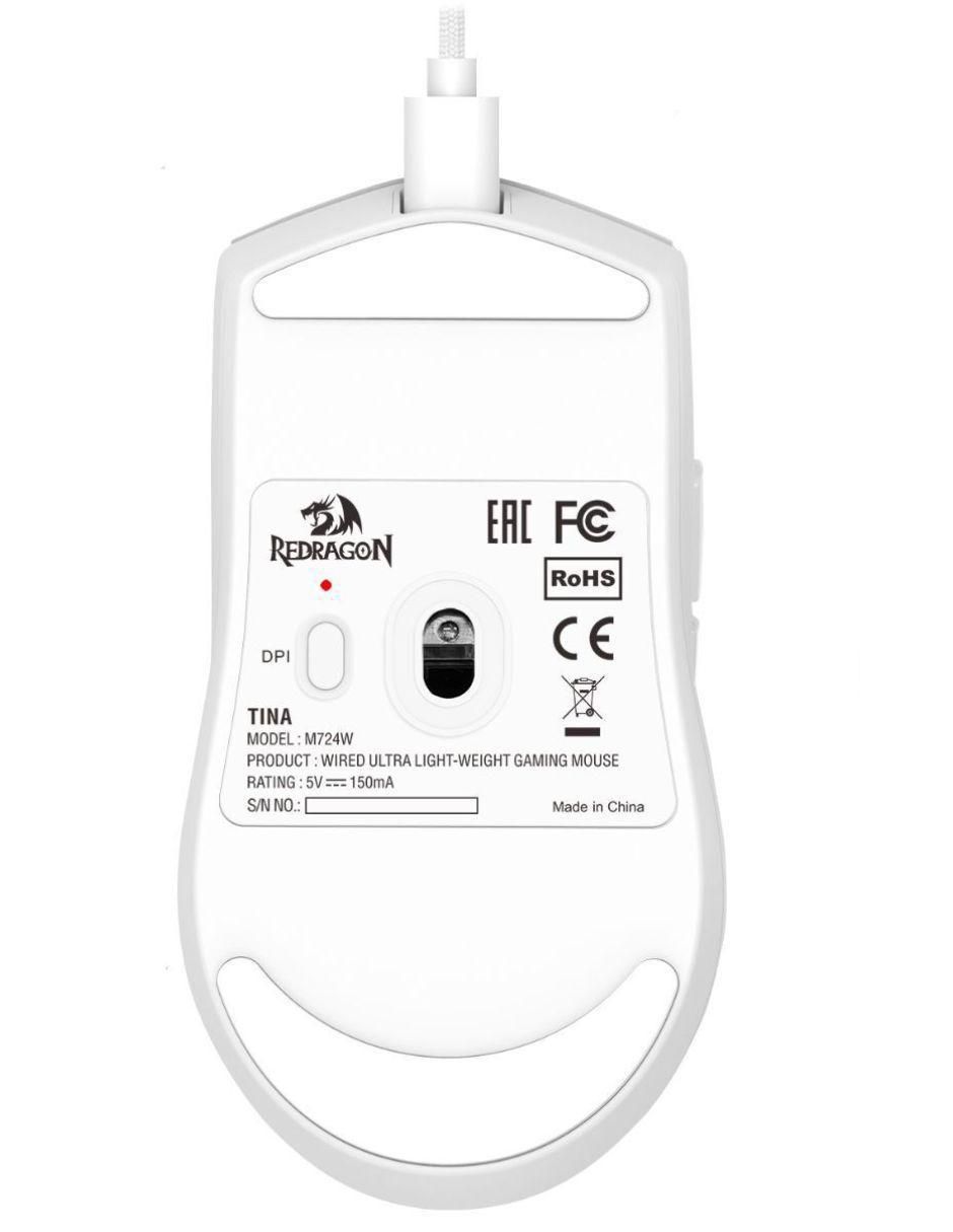Mouse gamer M724-1K King 2