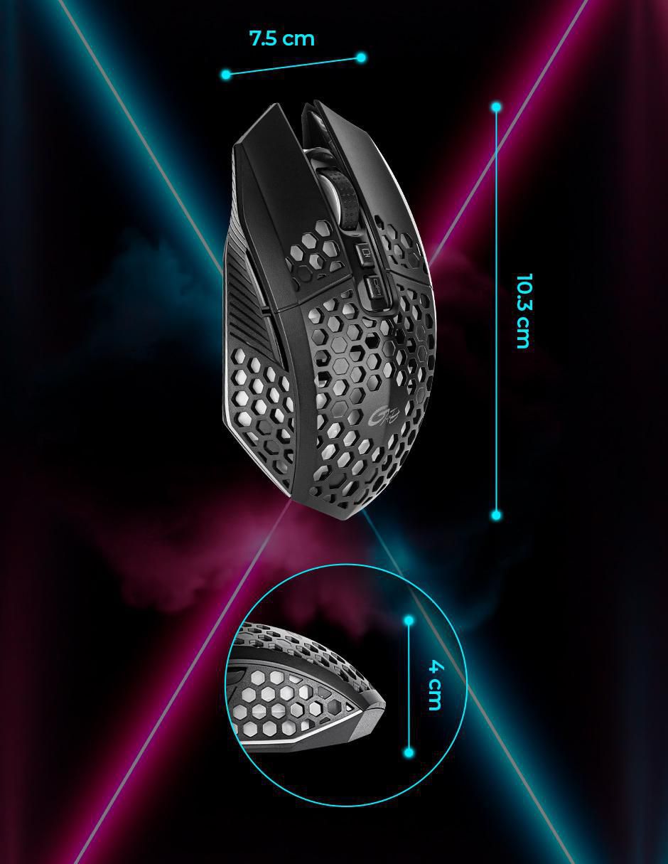 Mouse Gamer Inalámbrico dn-wm89b 8